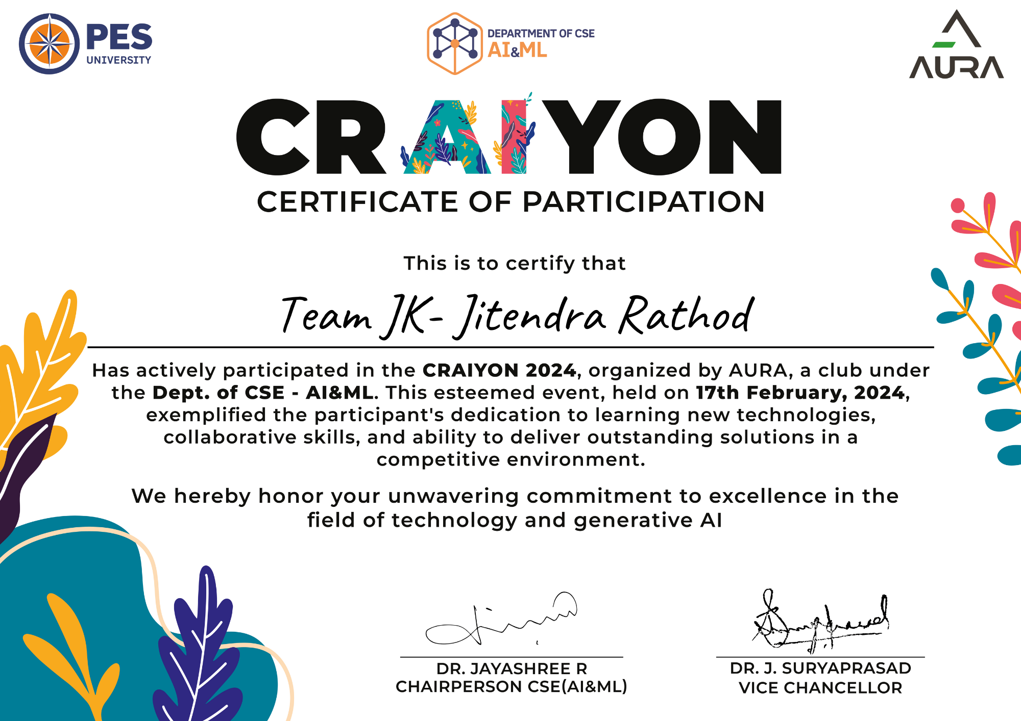 Participation in Craiyon