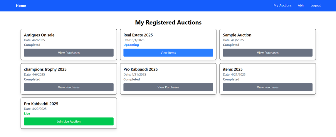 Auction System