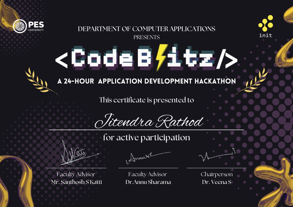 Code Blitz Hackathon