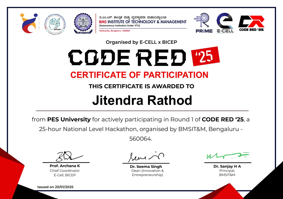 Participation in Code Red